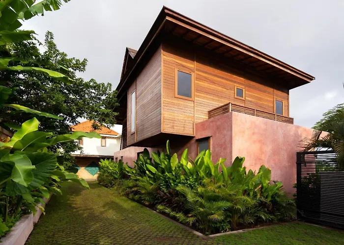 Kado Kubu Modern Tropical 2br Pink With Sky Pool With Ocean Views In Uluwatu (Bali)